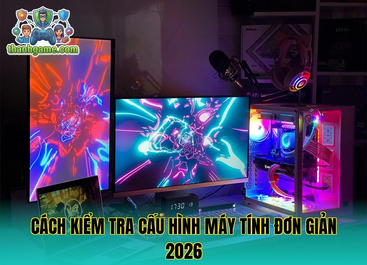 Cách Kiểm Tra Cấu Hình Máy Tính Đơn Giản 2026