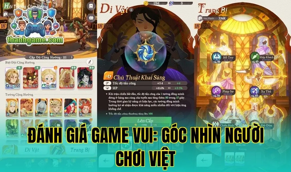Đánh Giá Game Vui: Góc Nhìn Người Chơi Việt
