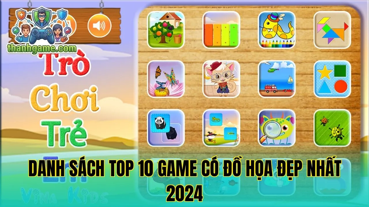 Danh sách top 10 game có đồ họa đẹp nhất 2024