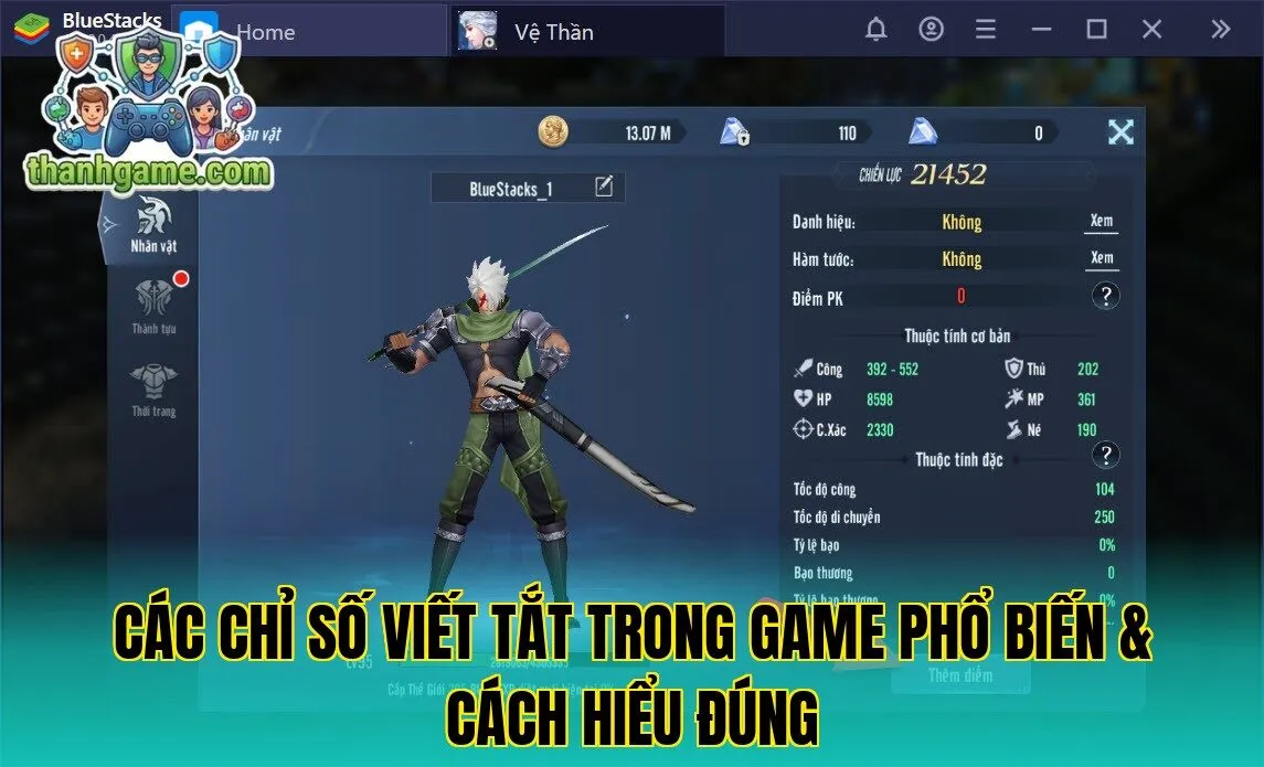 Các Chỉ Số Viết Tắt Trong Game Phổ Biến & Cách Hiểu Đúng