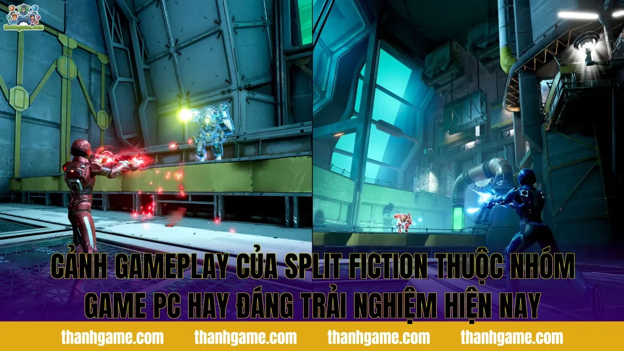 Cảnh gameplay của Split Fiction thuộc nhóm game PC hay đáng trải nghiệm hiện nay