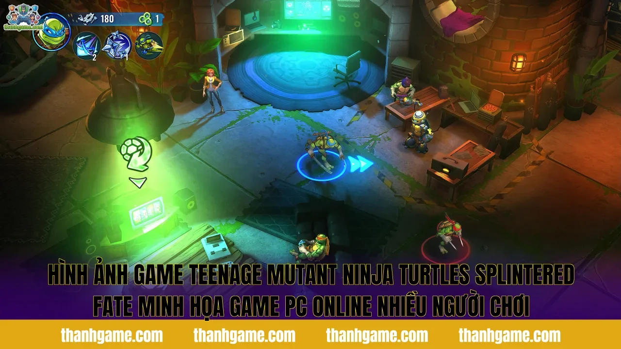 Hình ảnh game Teenage Mutant Ninja Turtles Splintered Fate minh họa game PC online nhiều người chơi